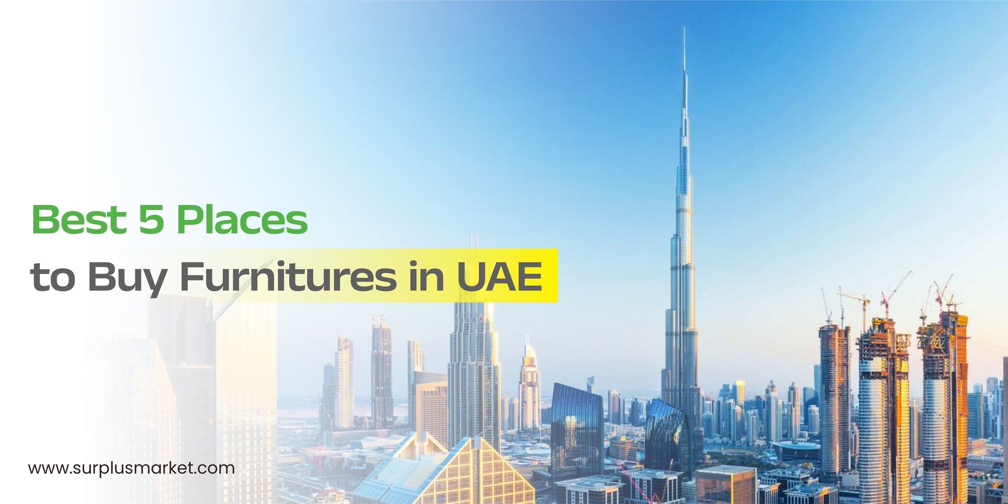 Best 5 Places to Buy Furniture in UAE 2026