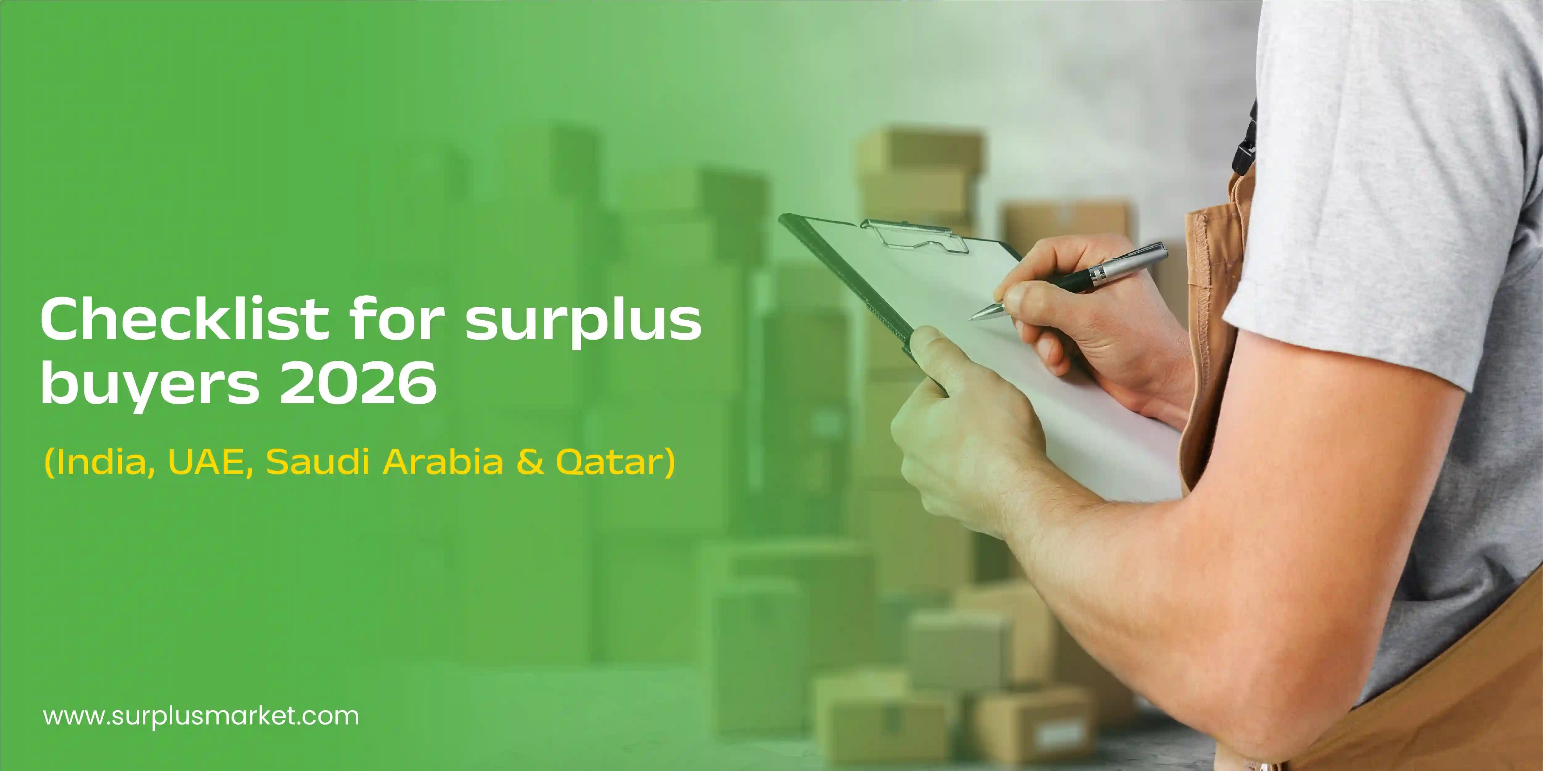 Checklist for Surplus Buyers: How to Buy Overstock Products Safely