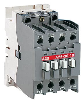 ABB A26 3-phase contactor, A26-30-10 220-230V 50Hz / 230-240V 60Hz Contactor