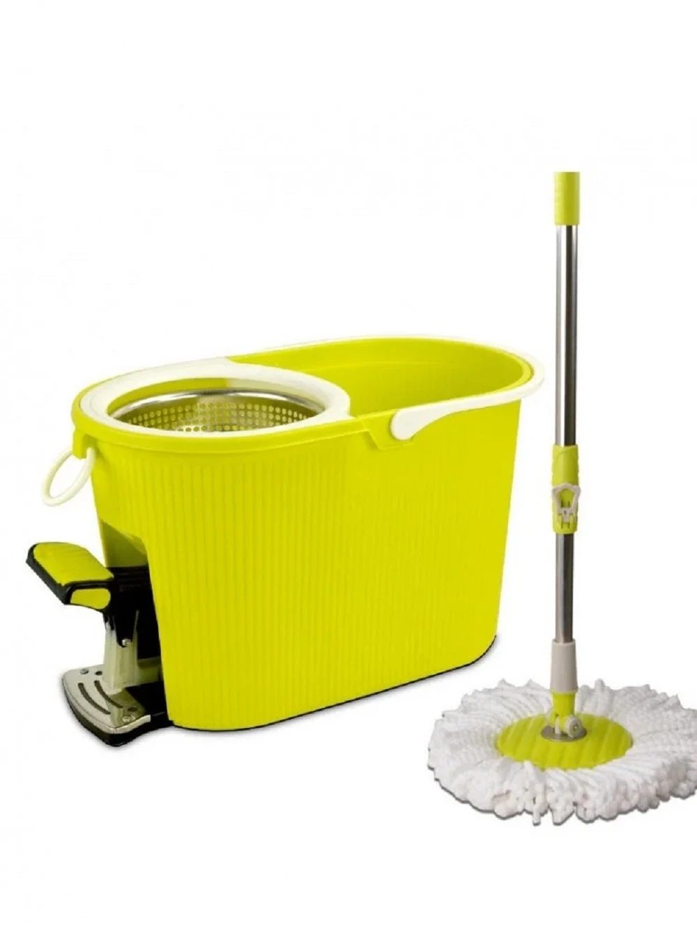 360 Degree Rotating Mop Stick With Bucket