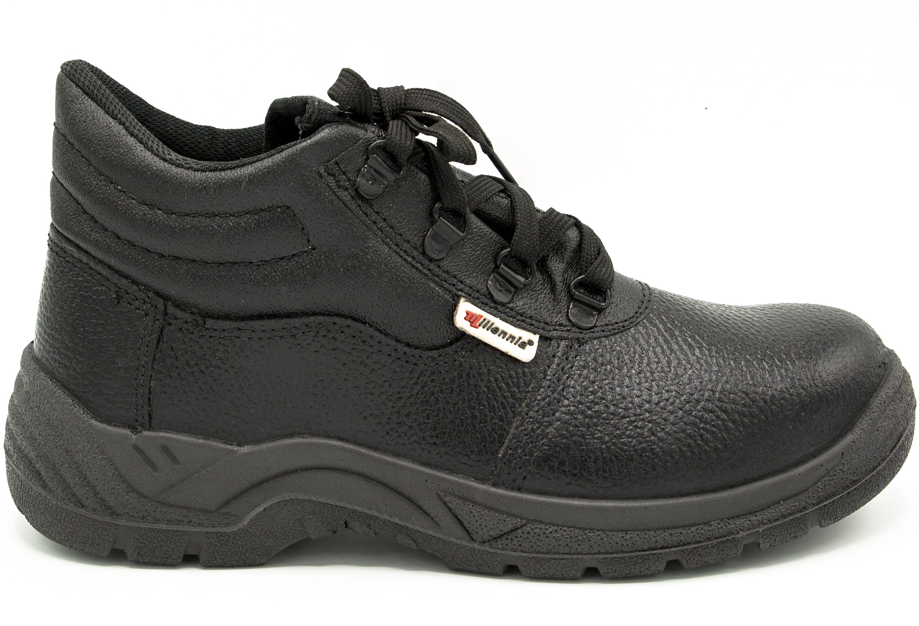Safety Shoes Rhino 7711 En20345 Pu Coating Leather Upper W/ Steel Toe Cap Size 39