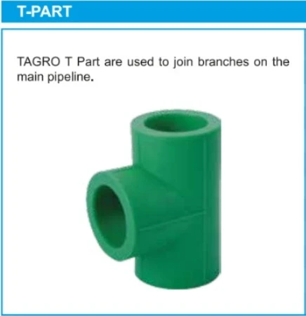 PPR - T PART 50MM