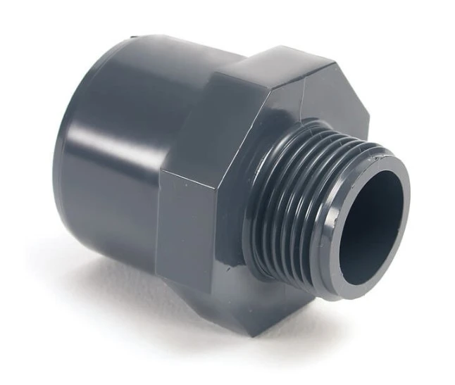 U-Pvc Adaptor Male Threaded 160X6"