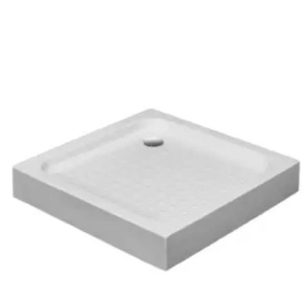 Acrylic Comp Shower Tray Surface, 90Cmx90Cmx13.5Cm, White