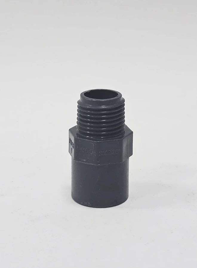 20Mm X 1/2" Male Adaptor Grey-Din 8063