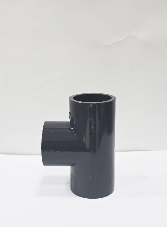 1 1/2" Tee Sch80 Grey