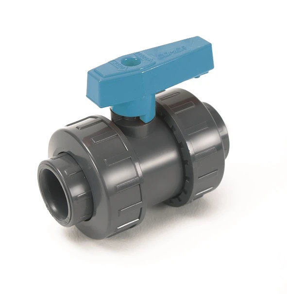U-Pvc Double Union Ball Valve,Pn10 90Mm