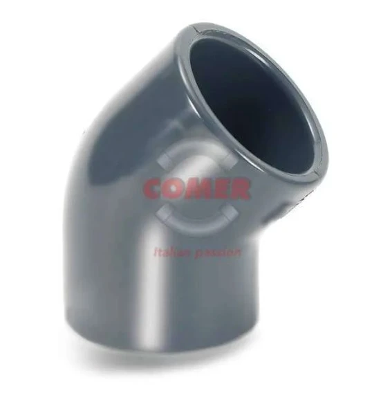 U-Pvc Elbow 45° 200Mm