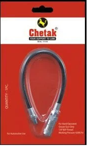 Chetak Grease gun flexible hose 1/8" BSP 1000 PSI