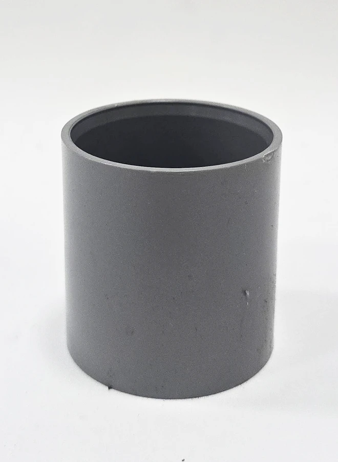 Straight Coupling, 75Mm, Olive Grey