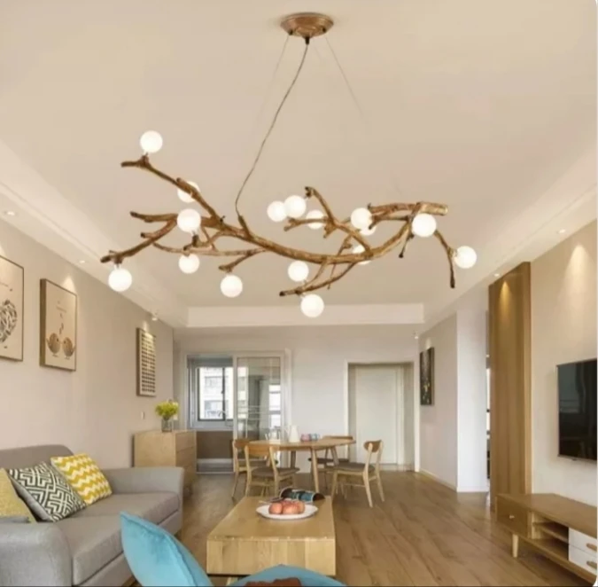 Modern Nordic LED Branch Chandelier
