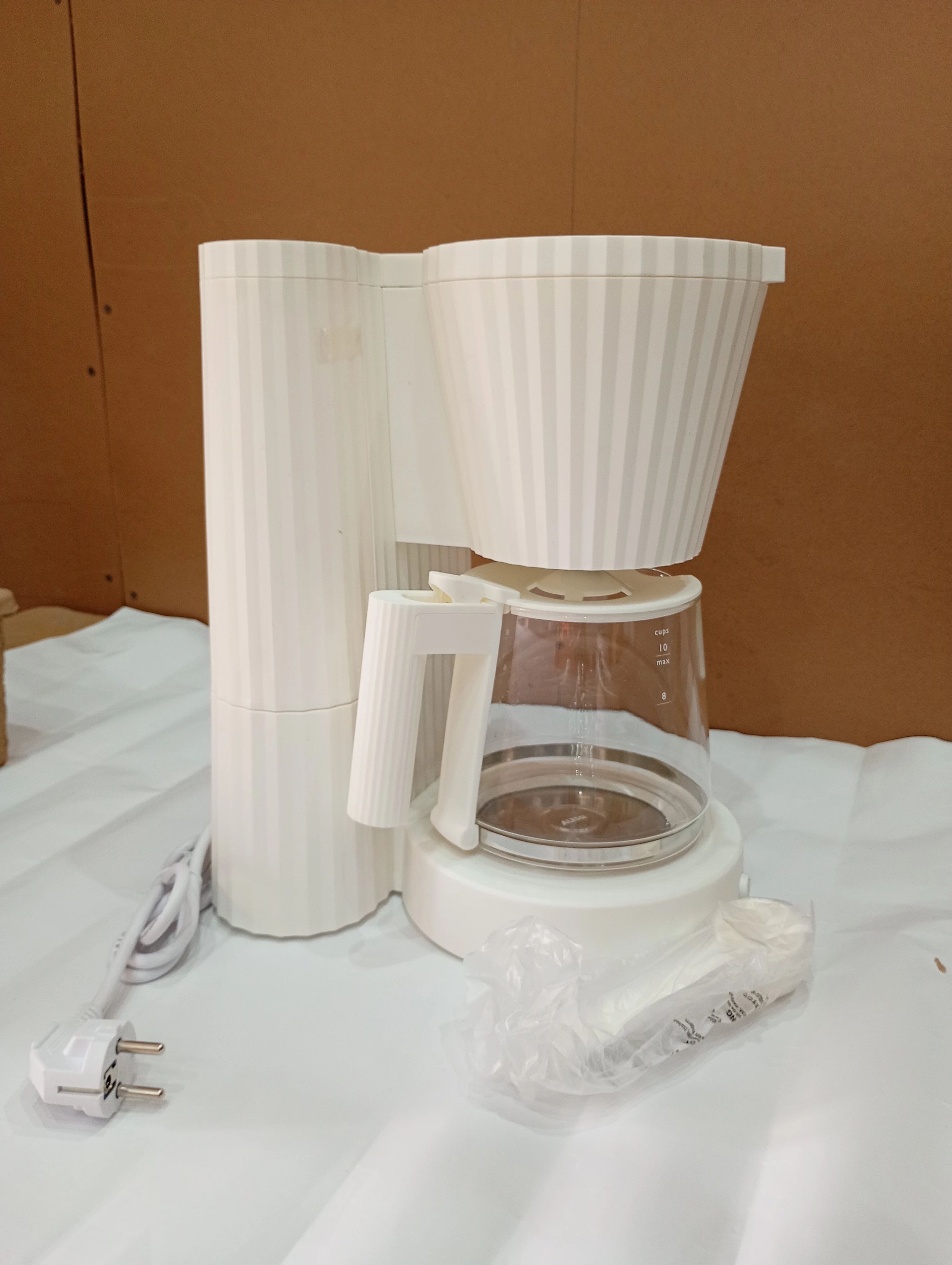 Alessi Plissé MDL14 W Filtered Coffee Machine