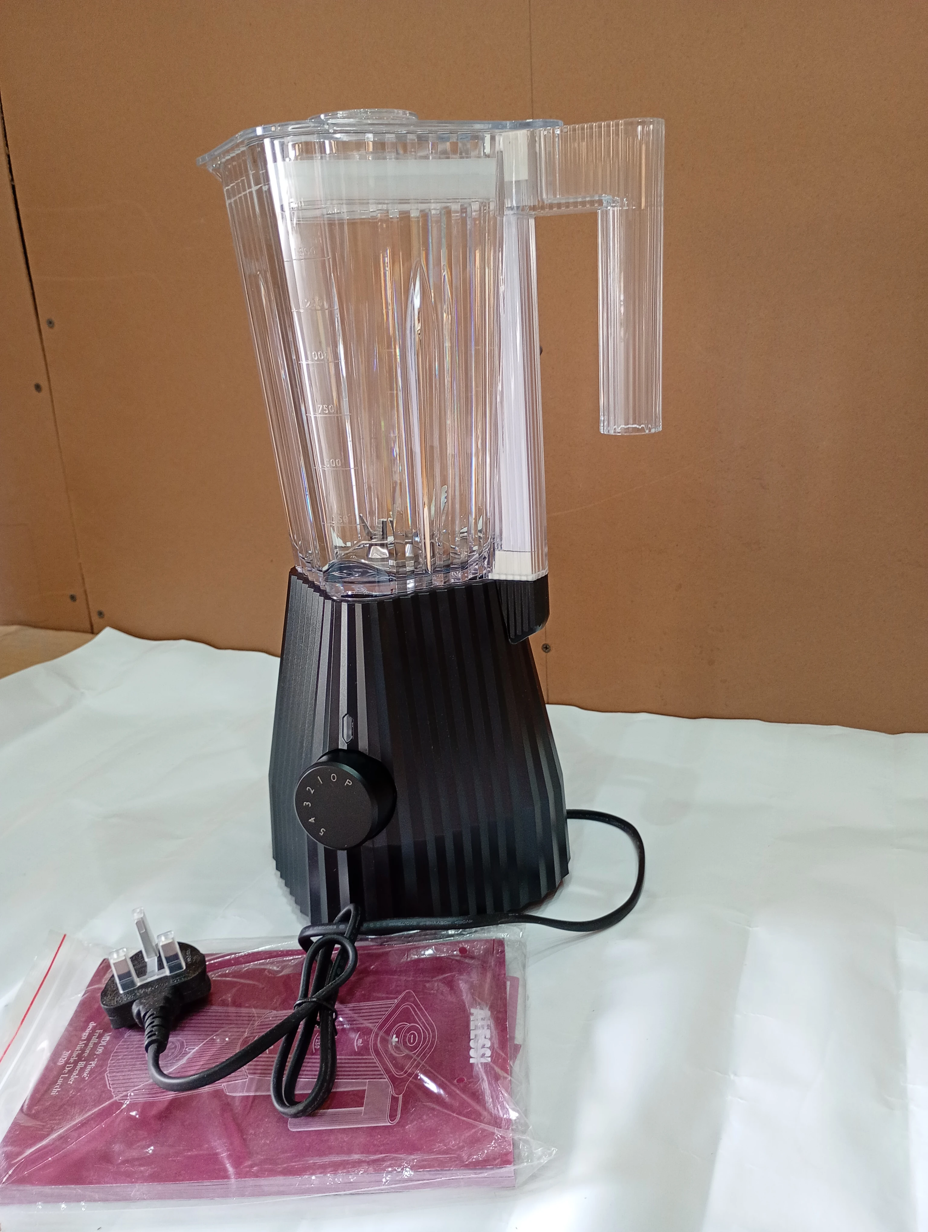 Alessi Plissé MDL09 B/Uk - Blender In Thermoplastic Resin