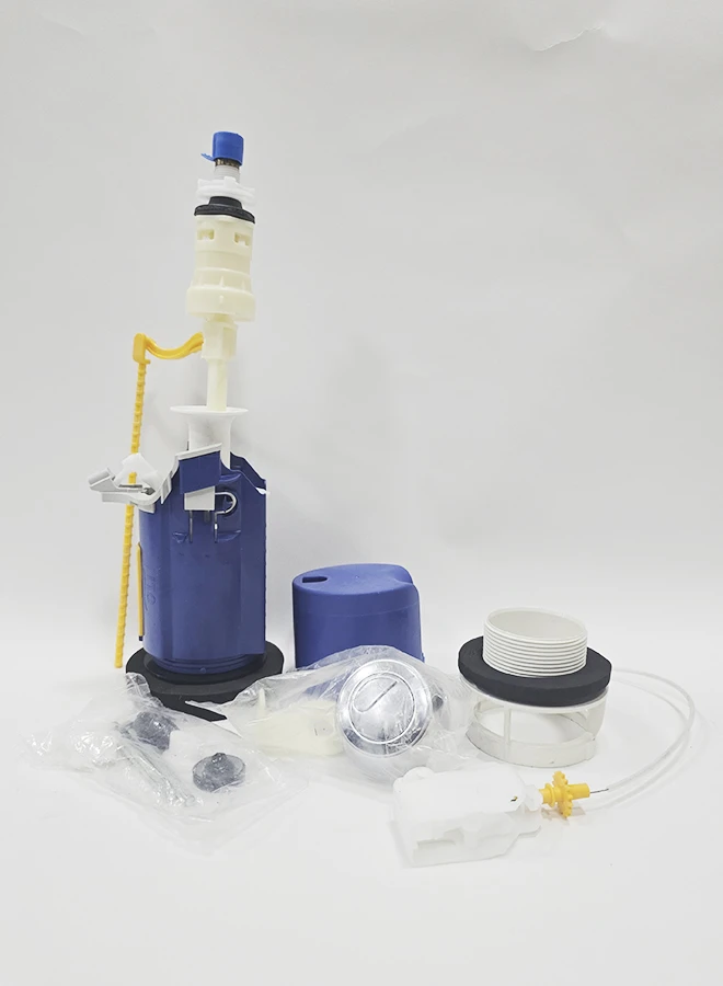 Oli Double Flush Cistern Mechanism, Side Inlet