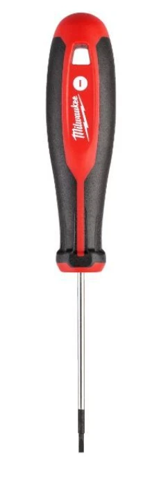 MILWAUKEE TRI-LOBE S/DRIVER SL 0,4X2,5X75 - 1PC