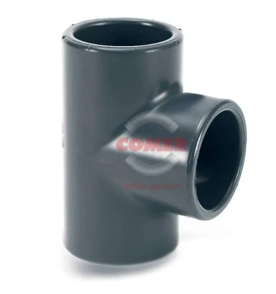 U-Pvc Tee 90 Deg Plain 6"