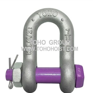D SHACKLE SAFETY PIN 