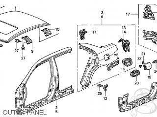 Honda Air Outlet Assy-75450-Sda-A01