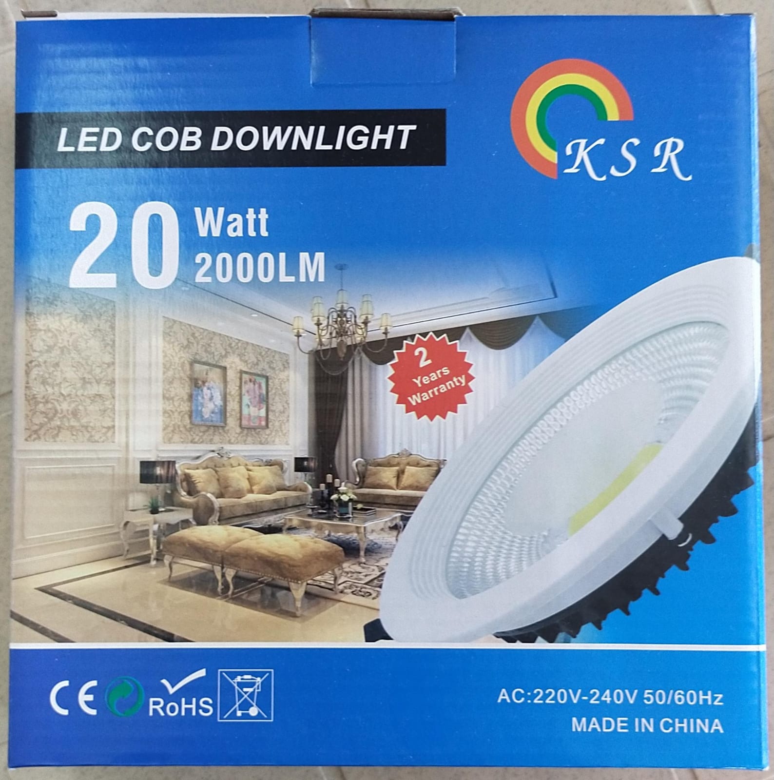 KSR LED Down light 20W