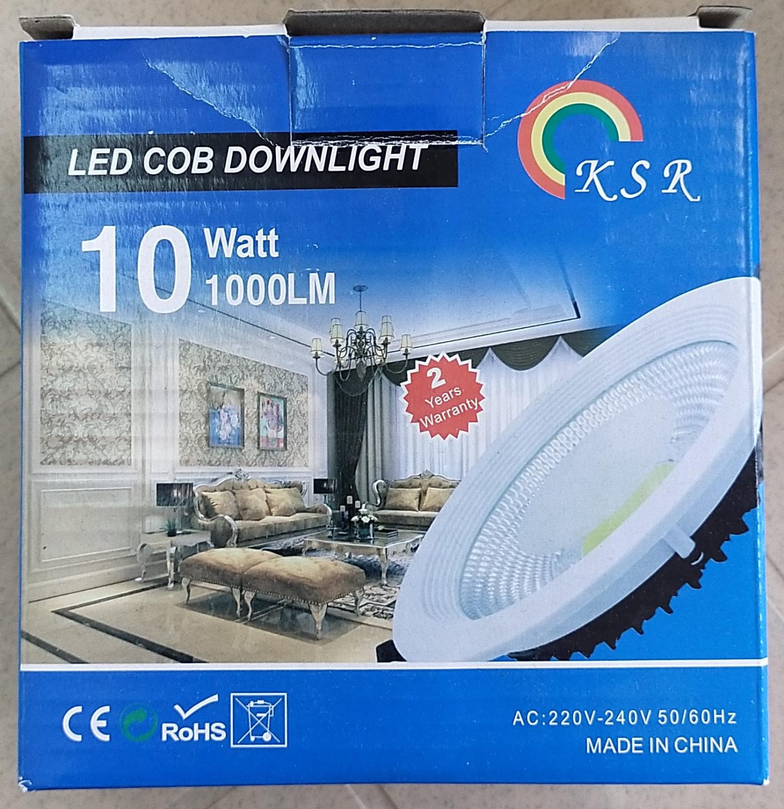 KSR LED Down light 10W