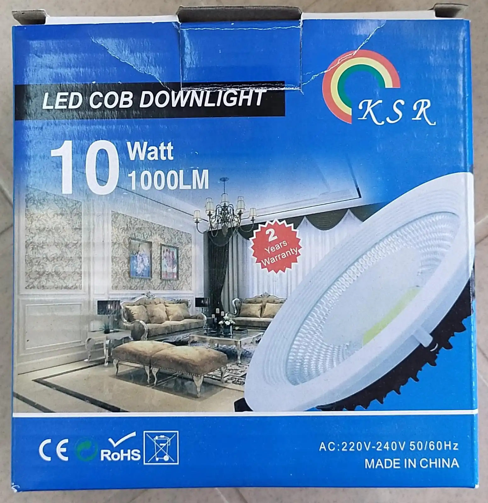 KSR LED Down light 10W