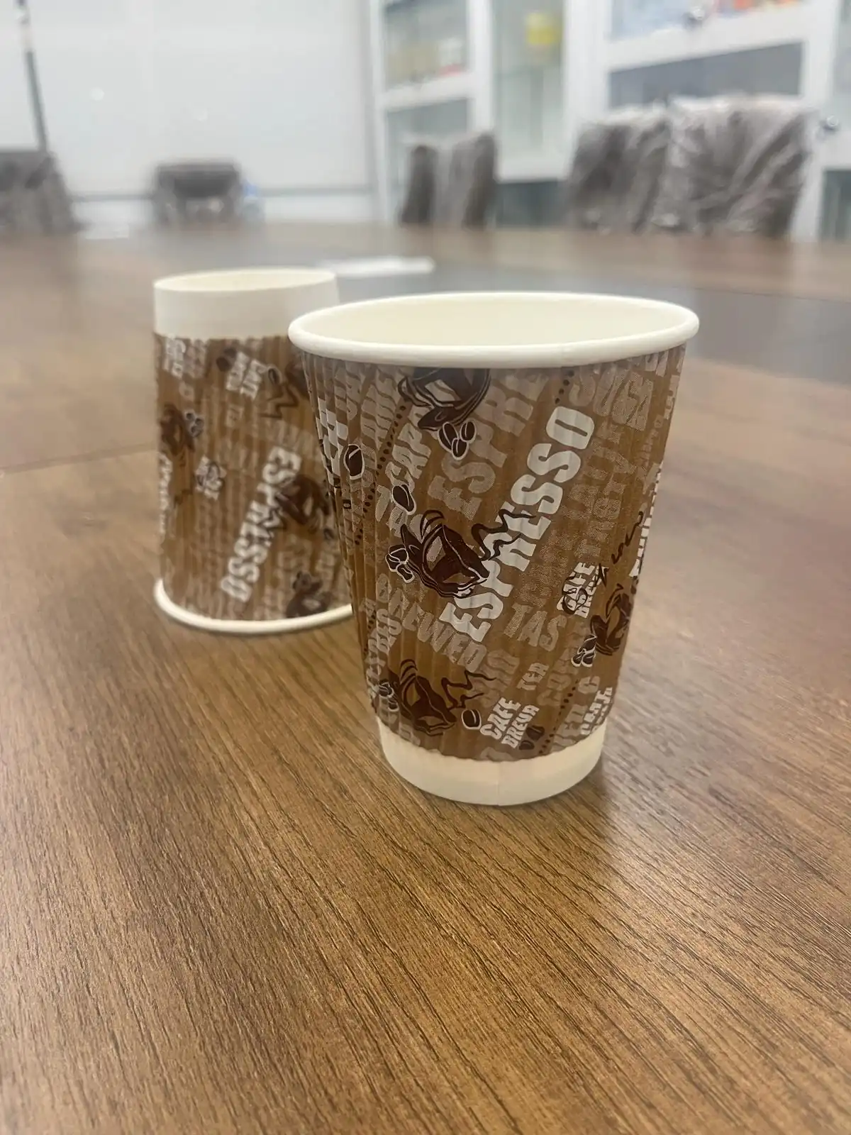 Hotpack Paper cup with travel lid -12OZ-1000PCS