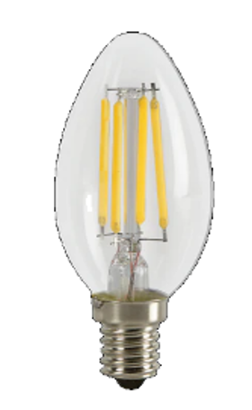 Havells Led Bright fill 4W Clear 6500K C35 E14