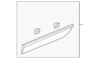 Chevrolet-Gmc Molding Rr Rh-20881806