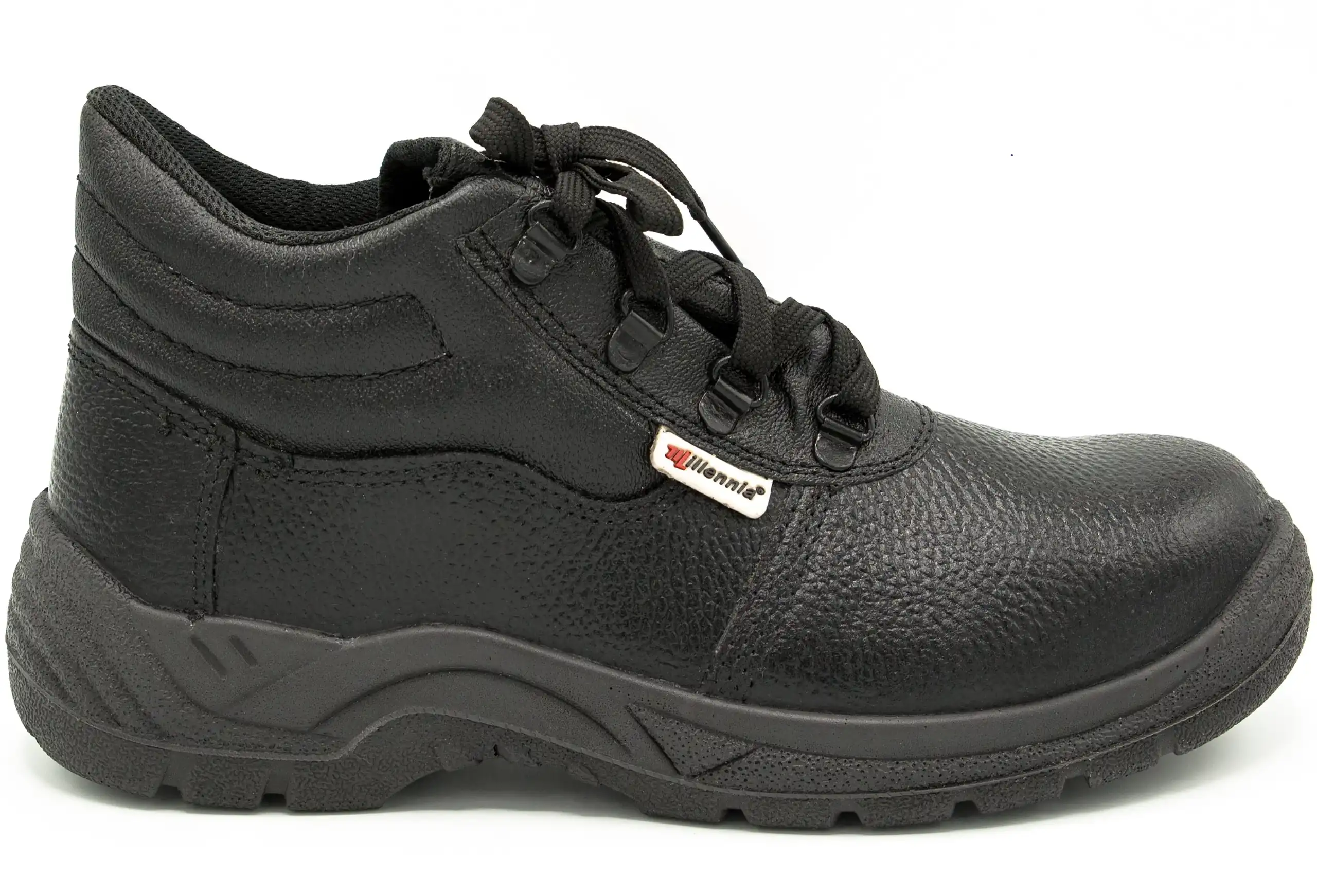 Safety Shoes Rhino 7711 En20345 Pu Coating Leather Upper W/ Steel Toe Cap Size 39