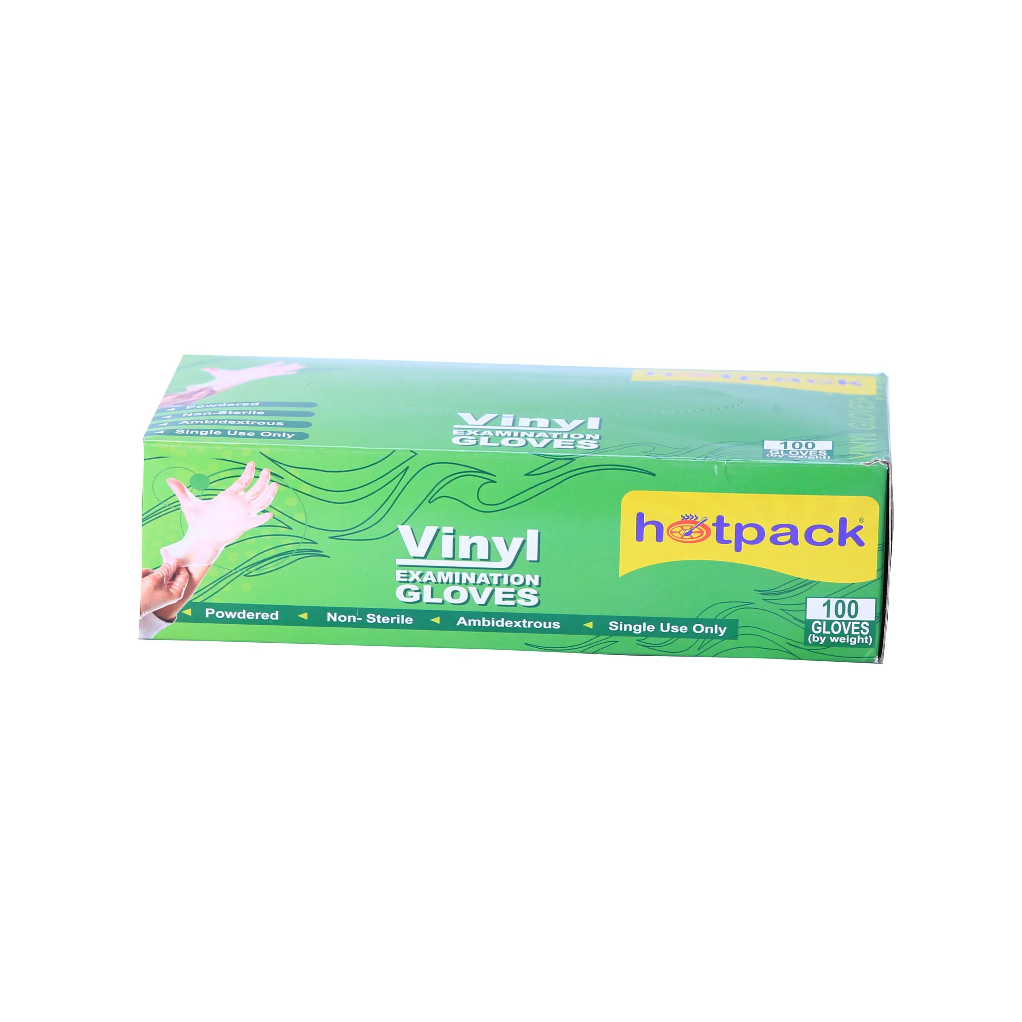 Hotpack Medium Vinyl Gloves-100PCS*10Boxes