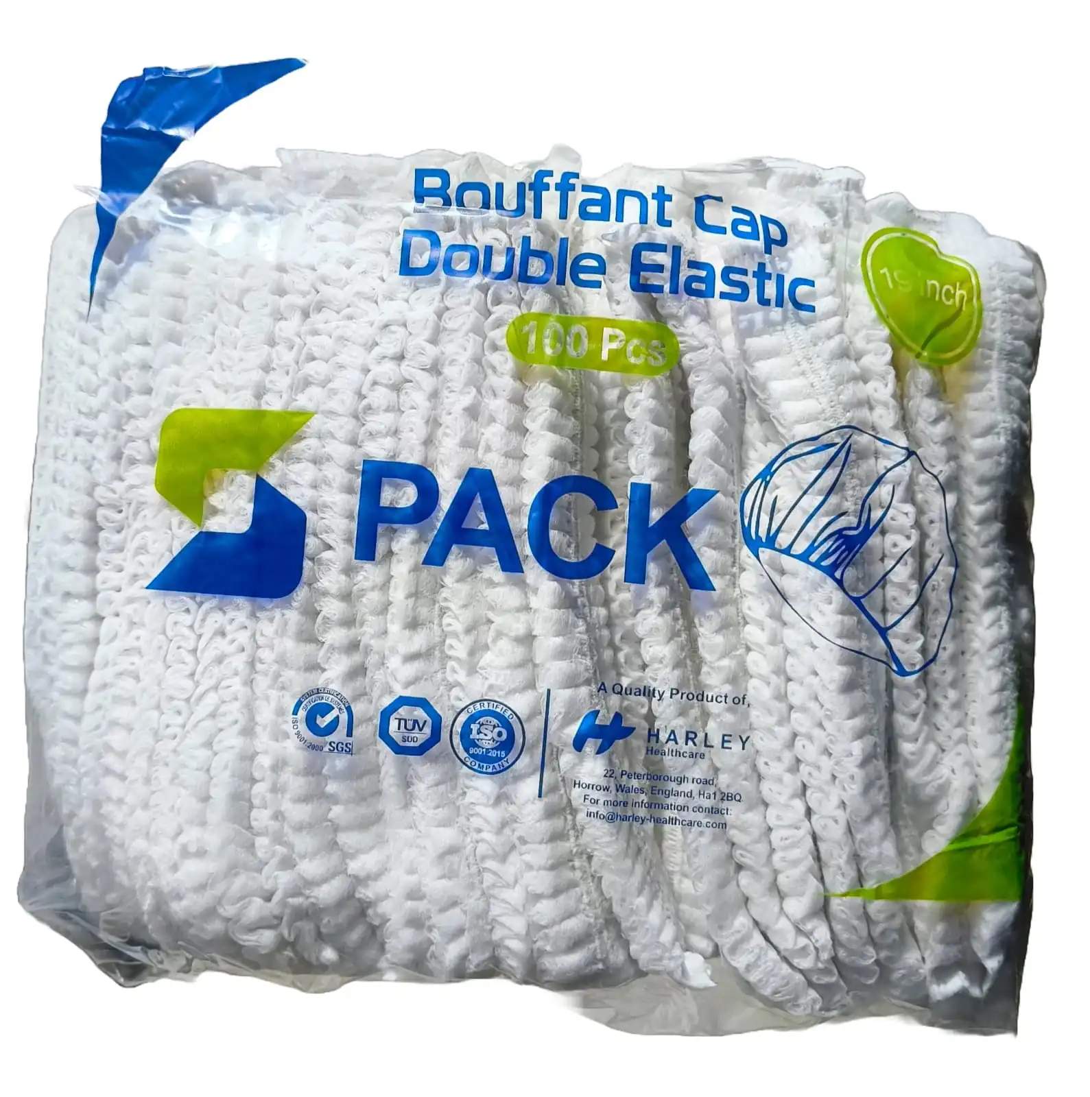 Bouffant Cover Head Cap 100 PCS/pkt
