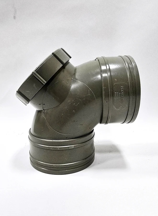 Door Bend With Big Access Bs-4514, 4", Olive Grey