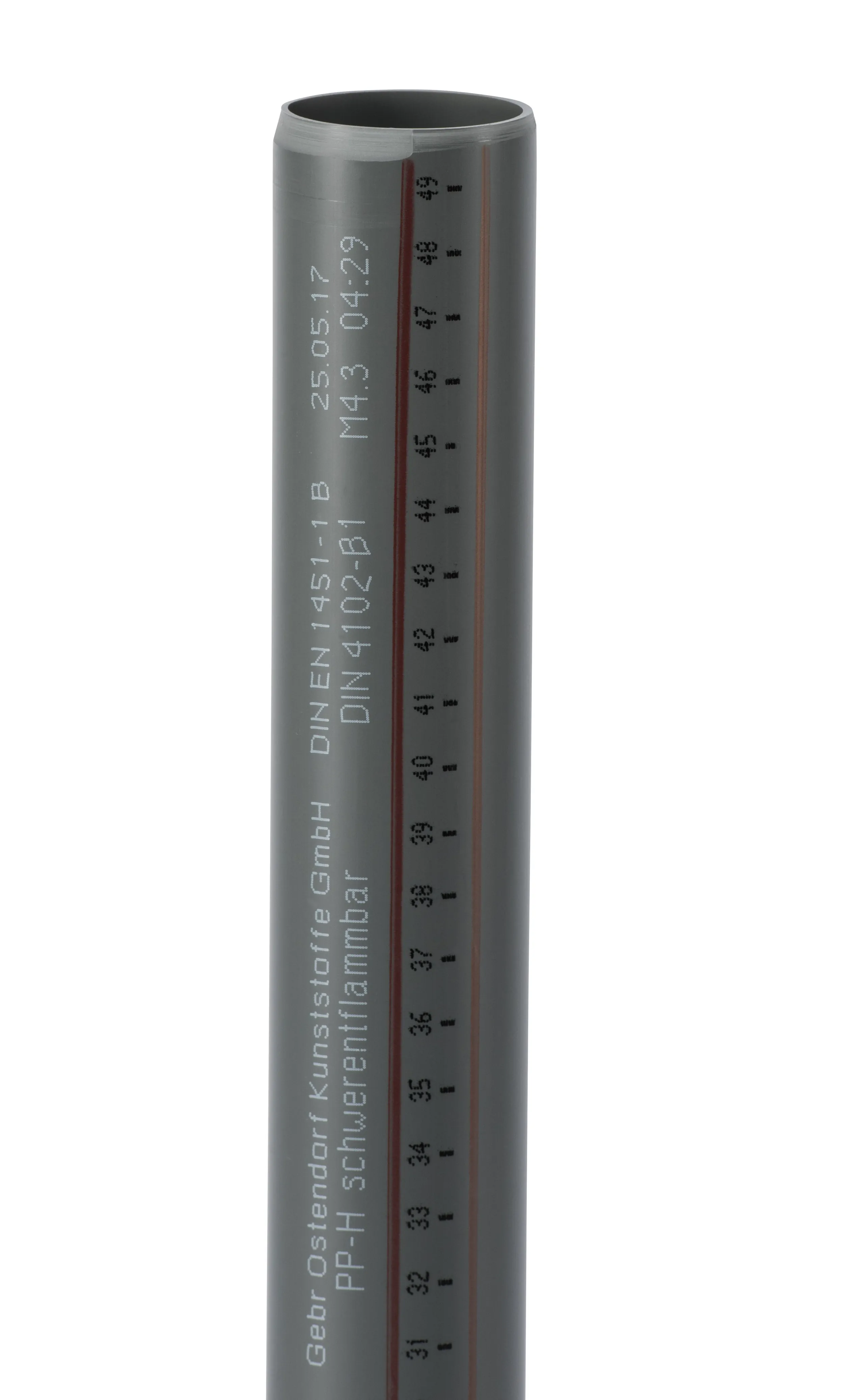 Ht-Safe Gl Pipe (W/O Skt), Dn40 X 5000 Mm