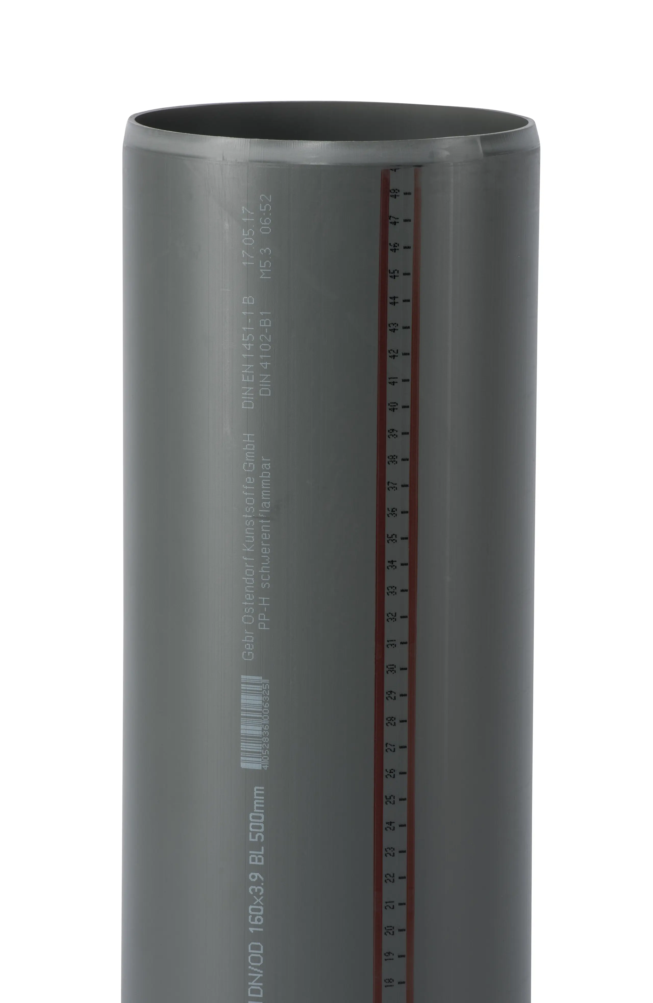 Ht-Safe Gl Pipe (W/O Skt), Dn160 X 5000 Mm