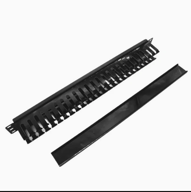 2u 19 Inch Rack Mount Horizontal Cable Management for Wiring
