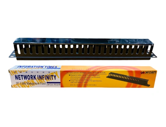  1U 24 port Cable Manager Rack Mount 