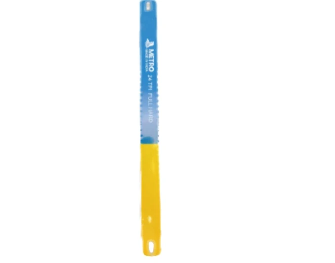 Double Side Hacksaw Blade Metro  Yellow Blue