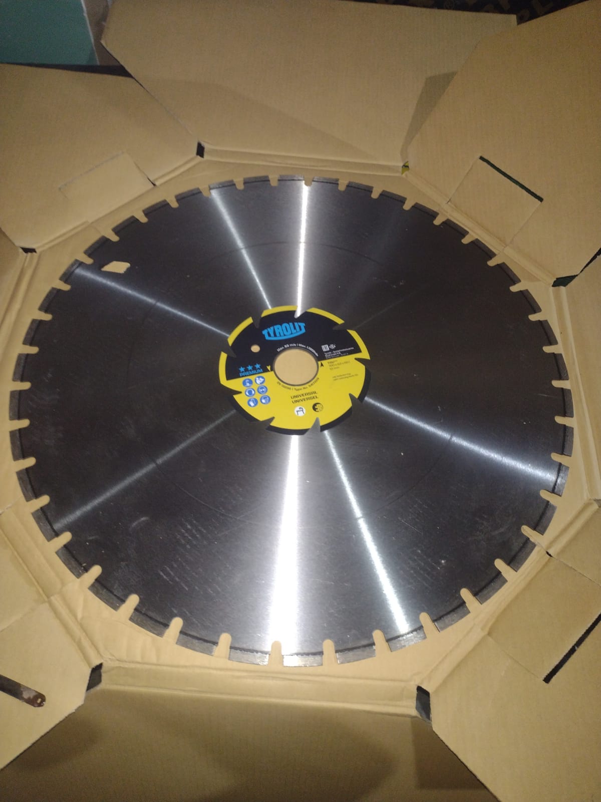 Tyrolit Block Cutting Disc 700mm