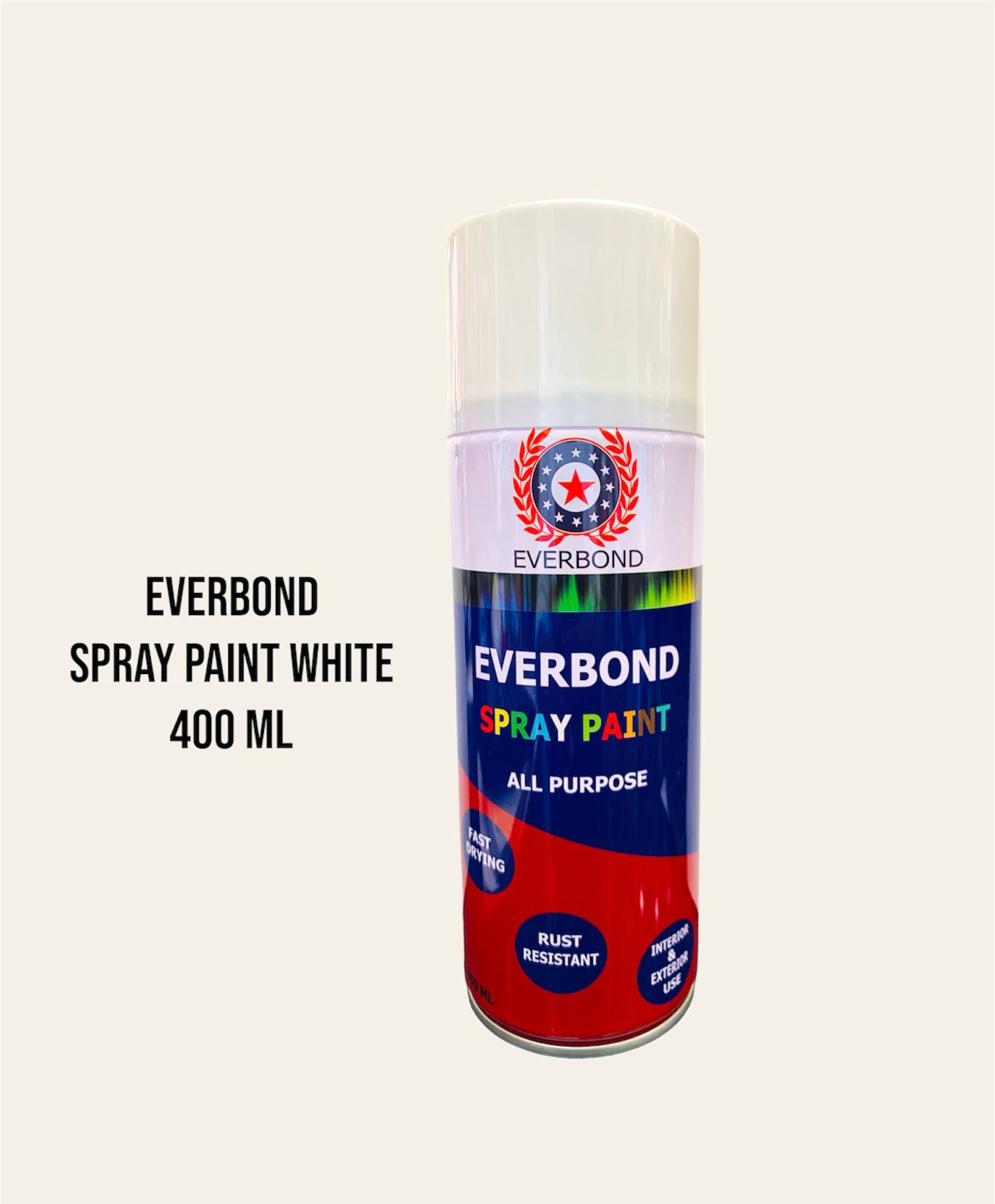 Everbond Spray paint white 400ml