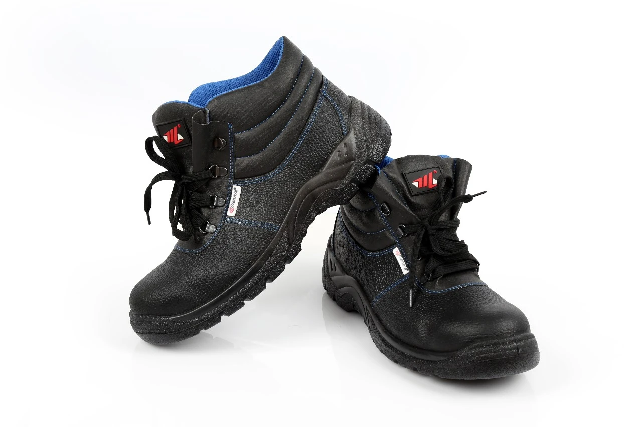 Safety Shoes Bluefin 7710 En20345 Leather Upper  W/ Steel Toe Cap Size 39
