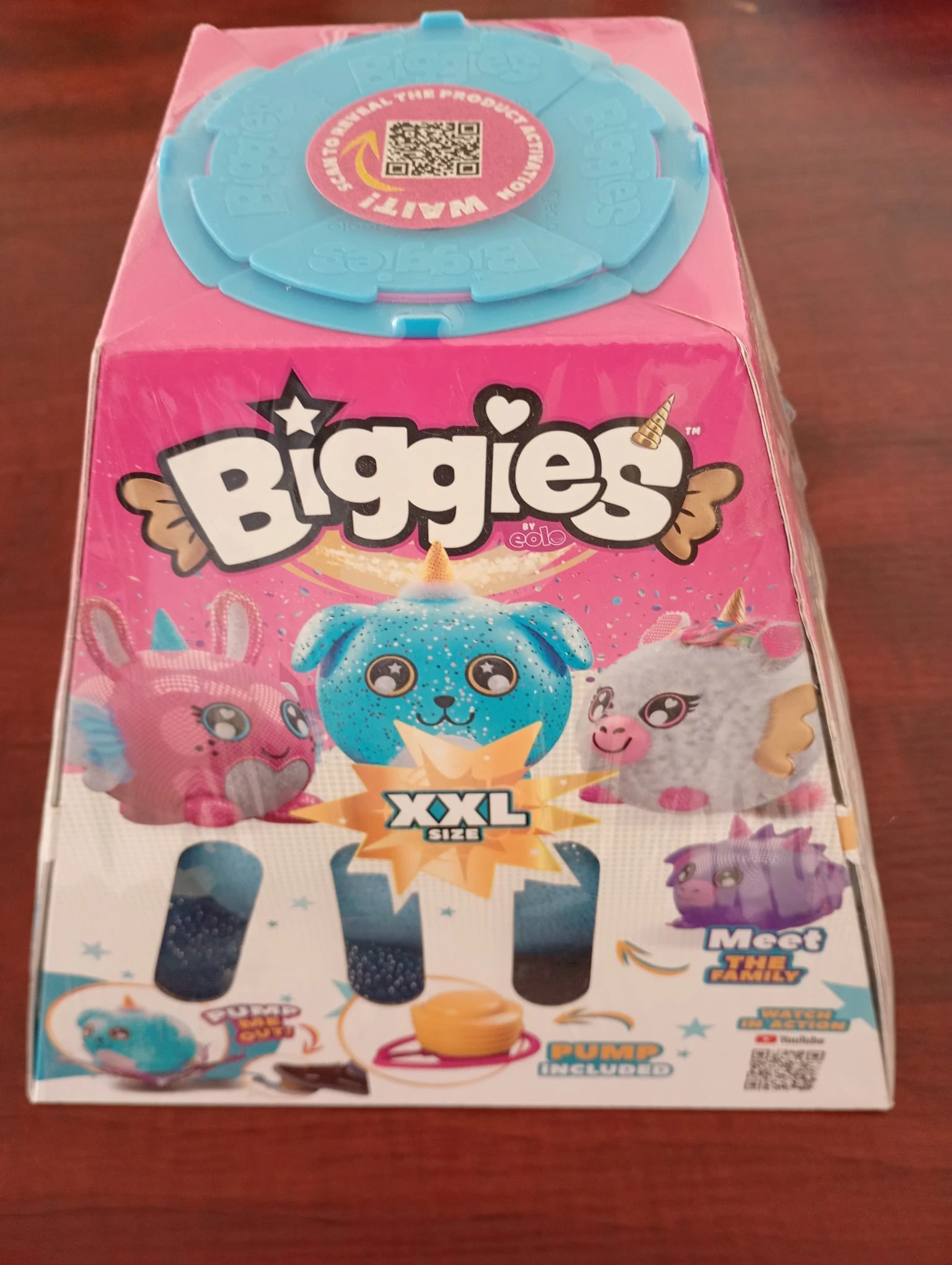 Biggies XXL Inflatable Plush toy