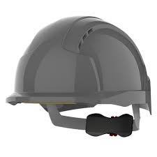 Safety Helmet Gray With Ratchet Perf Non Vent