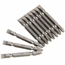 King Force 10 PCS Screw Bit Ph2  65mm +/-  DB356C