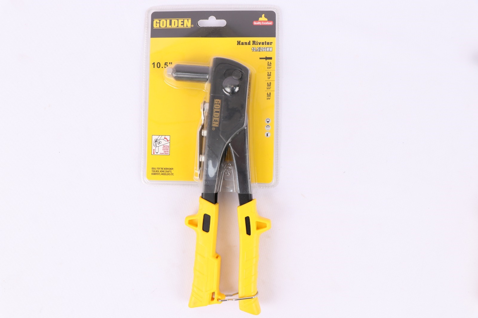 Hand Riveter 10.5" Golden 8103